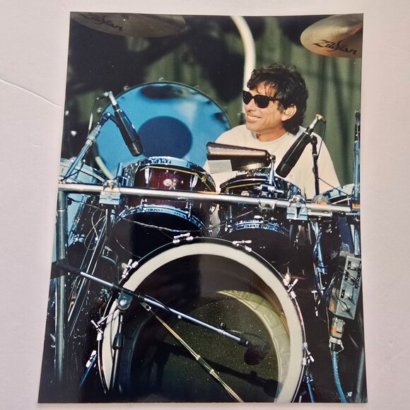 Mickey Hart Grateful Dead Drummer Photo By Rob Cohn Licensed Print Kodak Paper - Picture 11 of 12